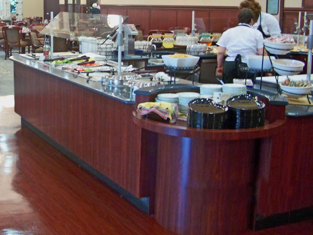 Picture of salad bar